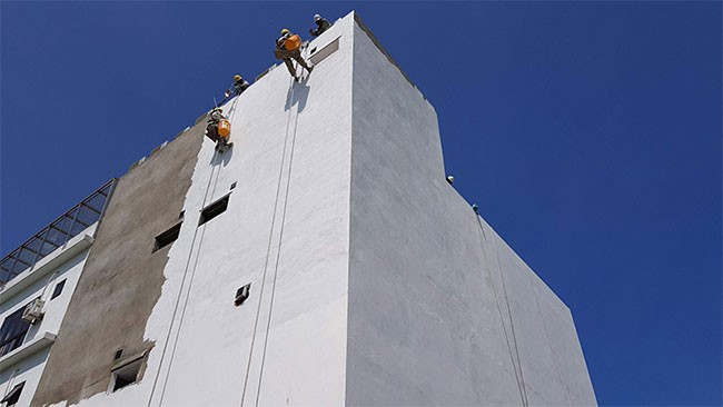 Chống thấm tường ngoài trời